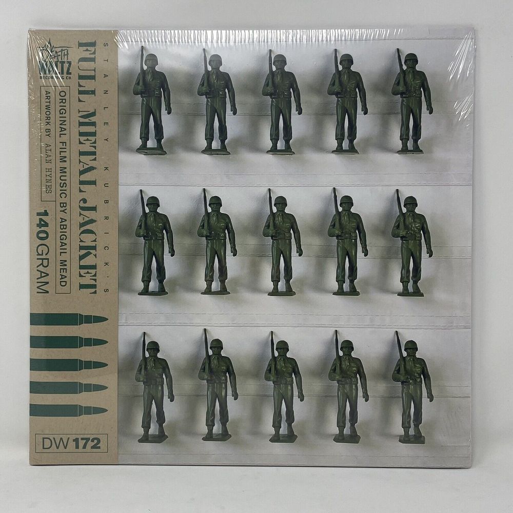 Full Metal Jacket Vinyl LP Soundtrack Mondo Clear Red Green Brown‎ Swirl Record
